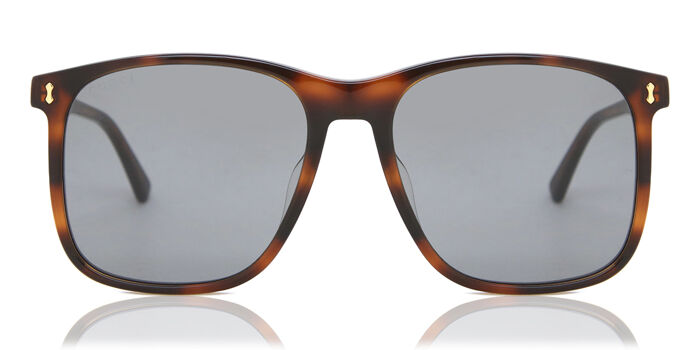 Gucci Black 53MM Oversized Sunglasses square GG1041S with GG emblem on the sides Gucci® GG1041S Square Sunglasses - EuroOptica main image 4