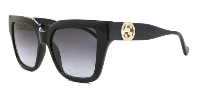 Gucci GG1023S 008 Square Black Sunglasses | SmartBuyGlasses US display picture 2