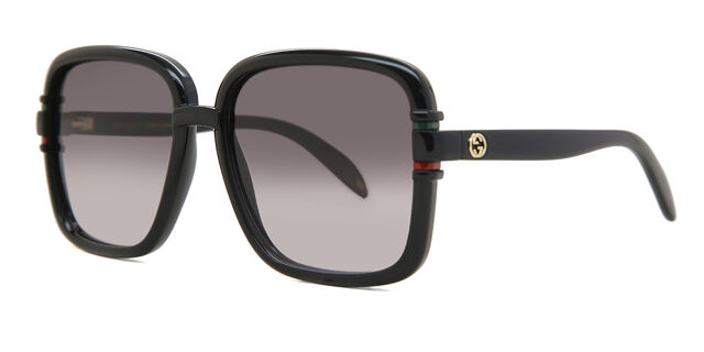 Gucci GG1066S 001 Butterfly Black Sunglasses  display picture 2