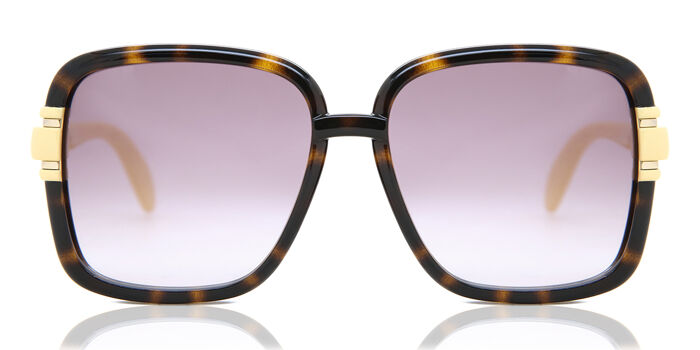 Gucci GG1066S 002 Sunglasses Havana Brown Gradient Butterfly Women GUCCI GG1066S 002 Havana Square 59 mm Women main image 4