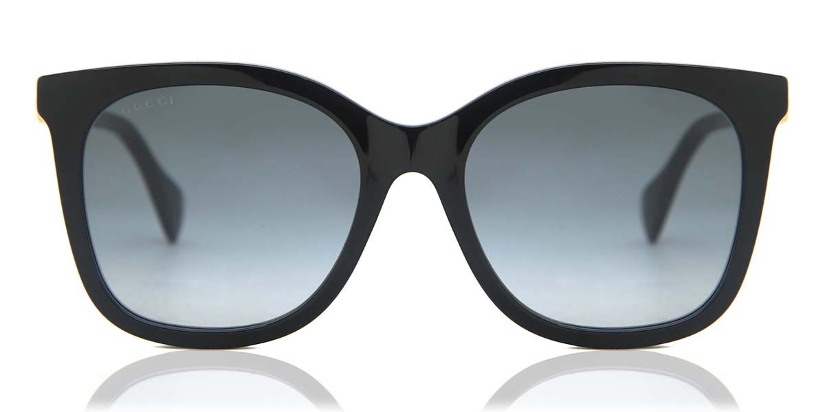 Photos - Sunglasses GUCCI GG1071S 001 Women’s  Black Size 55 - Free RX Lenses 