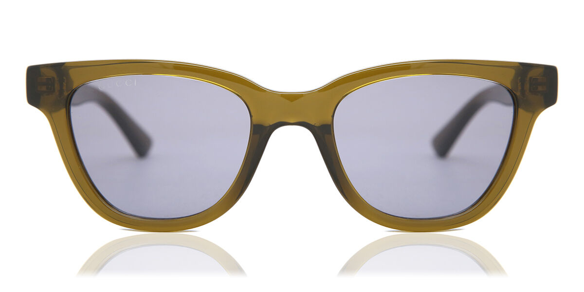 Gucci GG1116S 004 Sunglasses Brown VisionDirect Australia