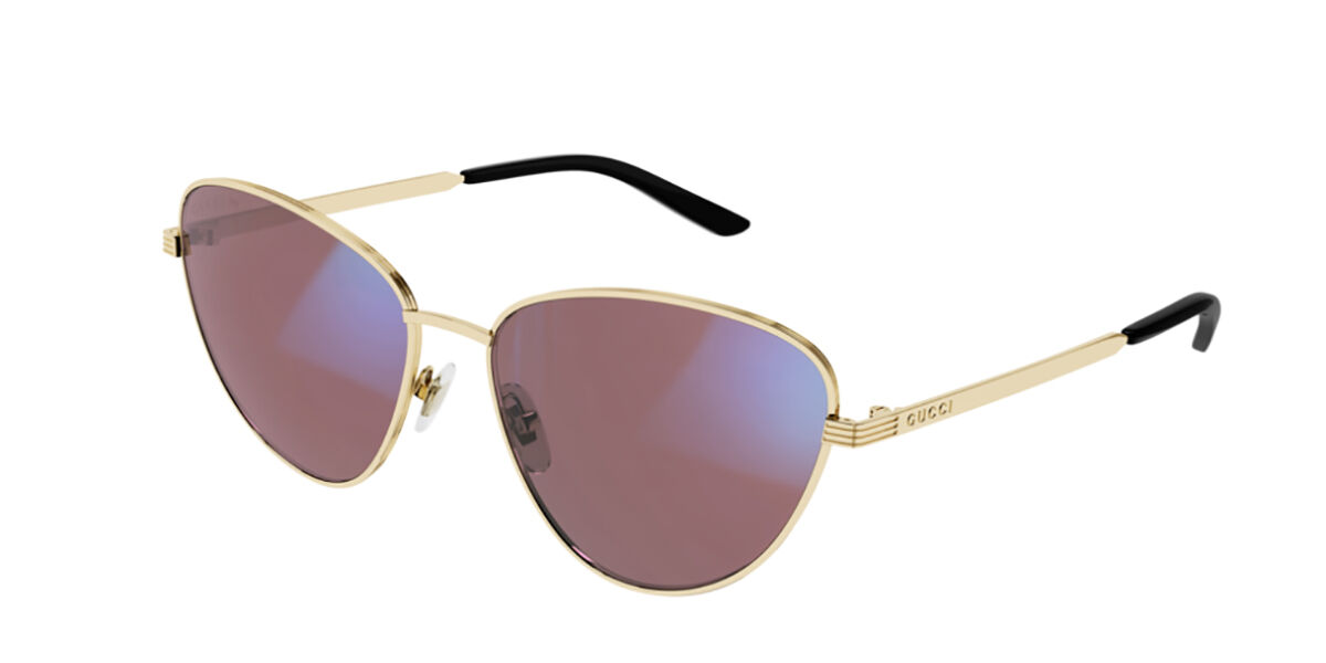 Gucci GG0803S 002 Sunglasses Gold VisionDirect Australia