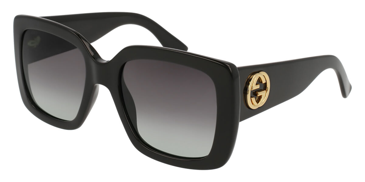 Gucci Gg0029s 001 Sunglasses Black Visiondirect Australia