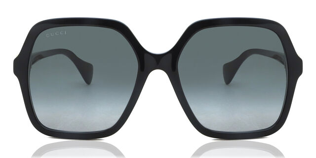 Gucci GG1072S 001 Square Shiny Black Sunglasses  display picture 1