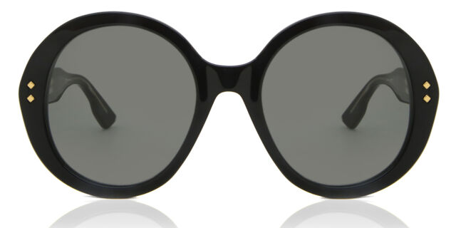 Gucci GG1081S 001 Oval Shiny Black Sunglasses  display picture 2