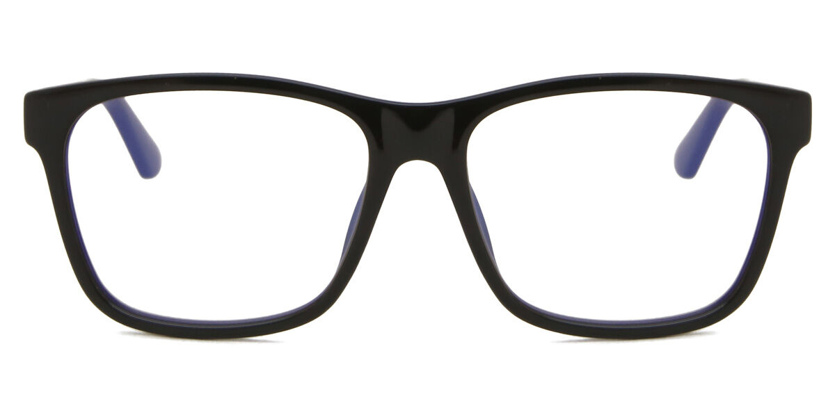 Photos - Glasses & Contact Lenses GUCCI GG0746S 005 Men's Eyeglasses Black Size 57  - Blue (Frame Only)