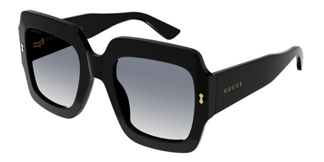 Gucci GG1111S 001 Square Black Sunglasses | SmartBuyGlasses US display picture 1