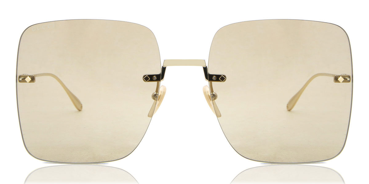 GG1147S-001 Sunglasses, Gold/Grey