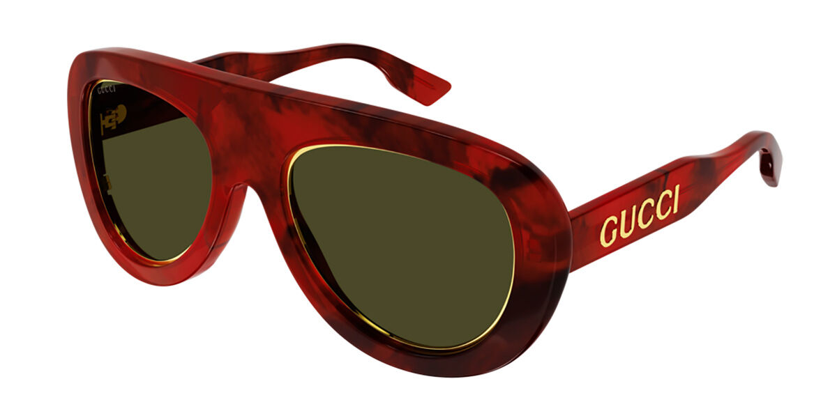 Gucci GG1152S 003 Sunglasses in Havana | SmartBuyGlasses USA