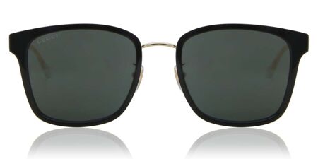 round gucci sunglasses with writing