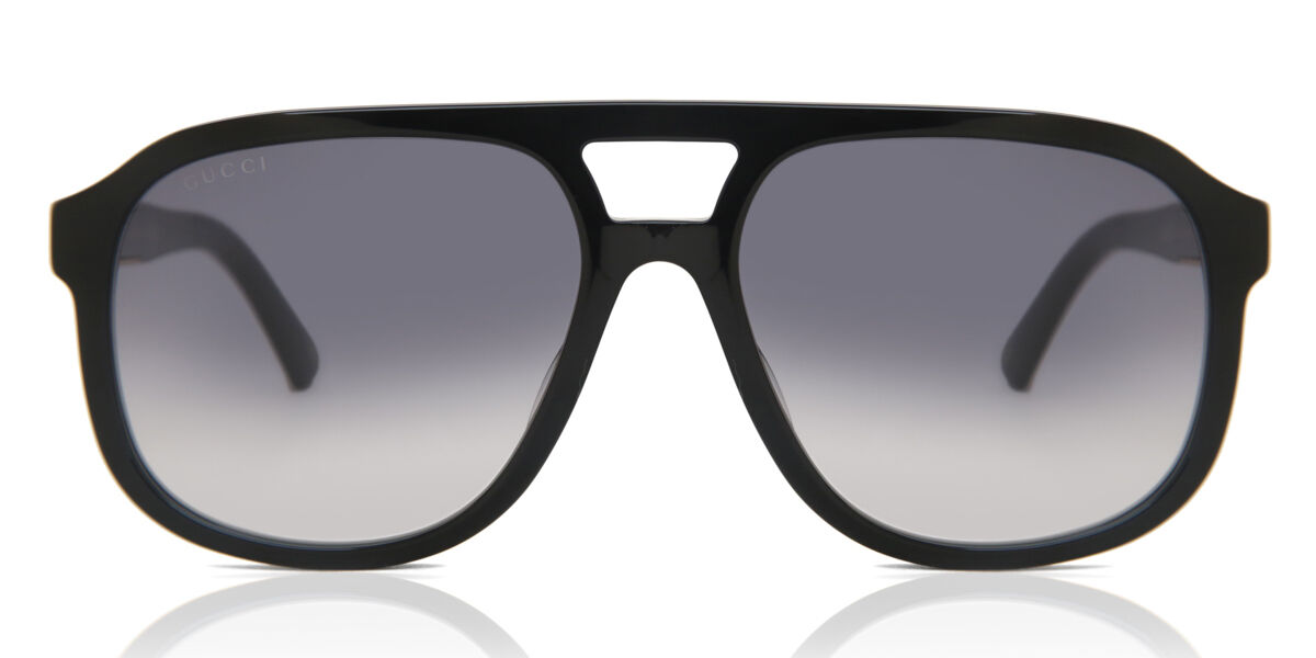 Photos - Sunglasses GUCCI GG1188S 002 Men's  Black Size 58 - Free RX Lenses 