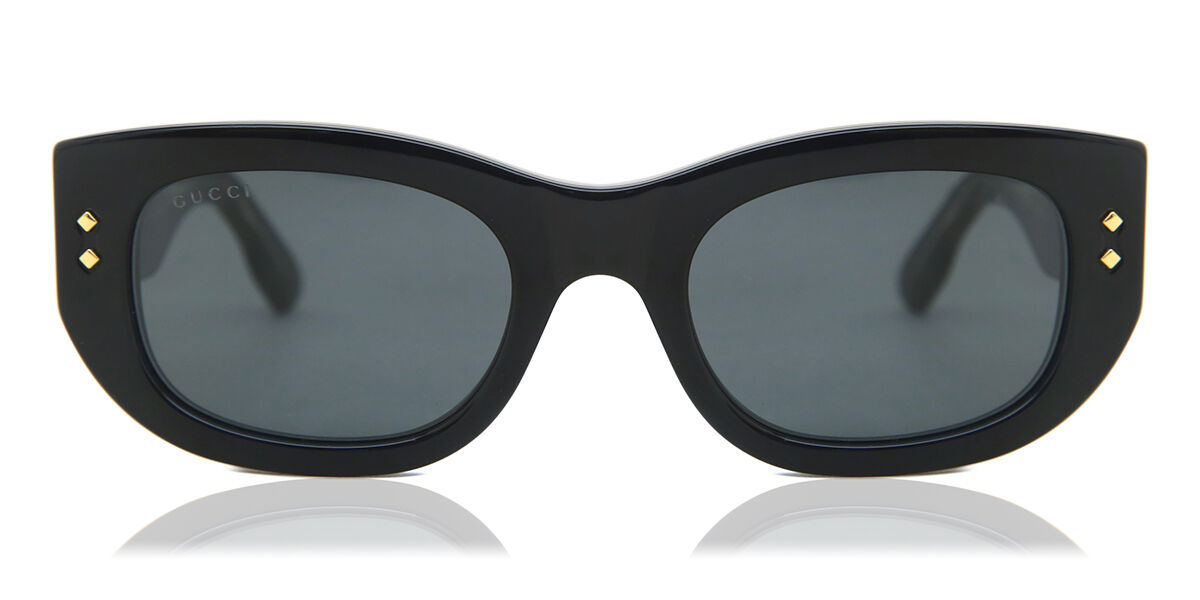 Gucci GG1215S 002 Sunglasses Black | VisionDirect Australia