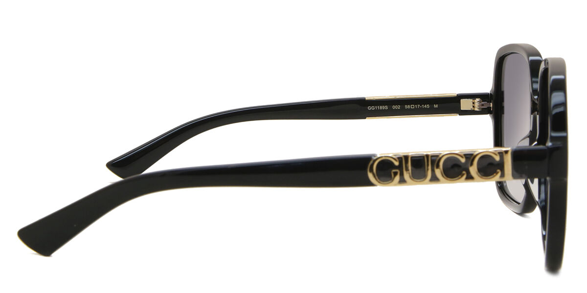 サングラス GUCCI Sunglasses GG1189SA 002 Big Size Asian Fit GG1189S sunglasses Black | SmartBuyGlasses US