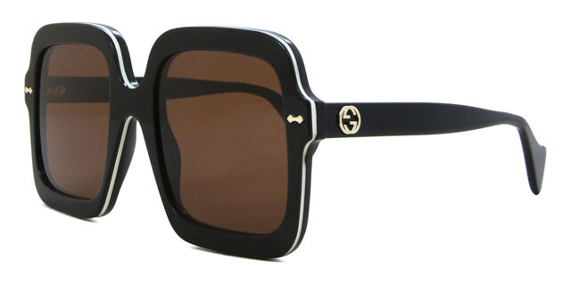 Gucci GG1241S 001 Square Black Sunglasses | SmartBuyGlasses US display picture 1