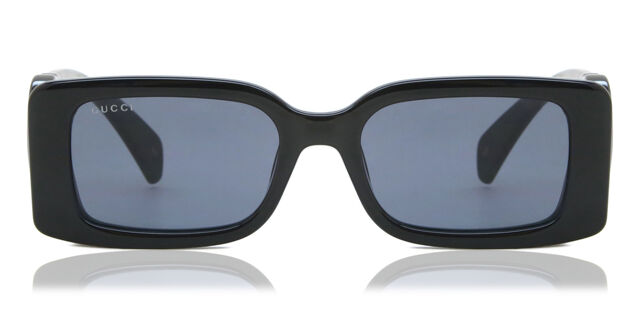 Gucci GG1325S 001 Rectangle Black Sunglasses  display picture 2