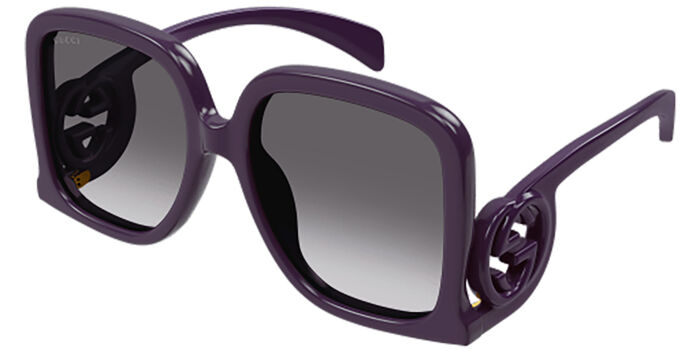 Gucci GG1326S 002 Square Ivory White Sunglasses  display picture 1