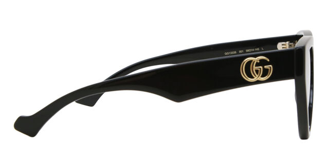 Gucci GG1333S 001 Cat Eye Black Sunglasses | SmartBuyGlasses US display picture 1