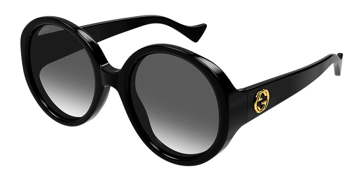 Photos - Sunglasses GUCCI GG1256S 001 Women’s  Black Size 56 - Free RX Lenses 