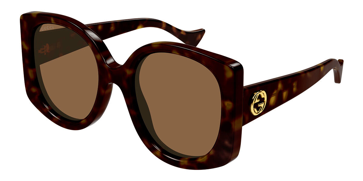 Photos - Sunglasses GUCCI GG1257S 002 Women's  Tortoiseshell Size 53 