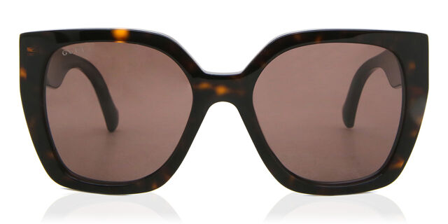 Gucci GG1300S tortoiseshell square-frame sunglasses. Gucci GG1300S Square Sunglasses | Fashion Eyewear main image 2