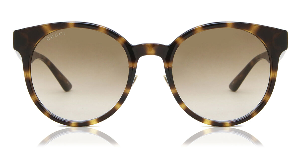 Gucci GG1339SK Asian Fit 003 Sunglasses Tortoise | VisionDirect Australia