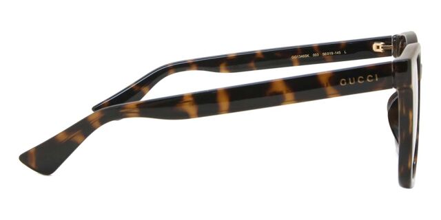 Gucci GG1346SK Asian Fit 003 Square Tortoise Sunglasses  display picture 1