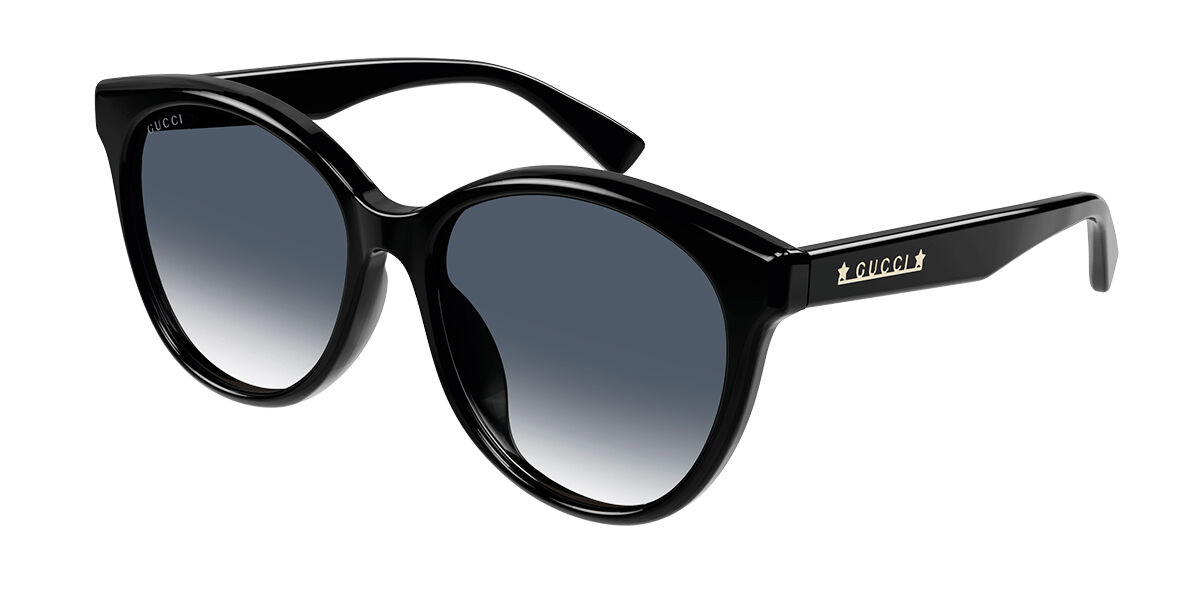 Gucci GG1171SK Asian Fit 002 57 Czarne Damskie Okulary Przeciwsłoneczne