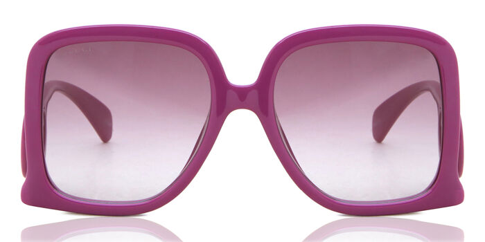 Gucci GG1326S 006 Square Violet Sunglasses | SmartBuyGlasses US display picture 1