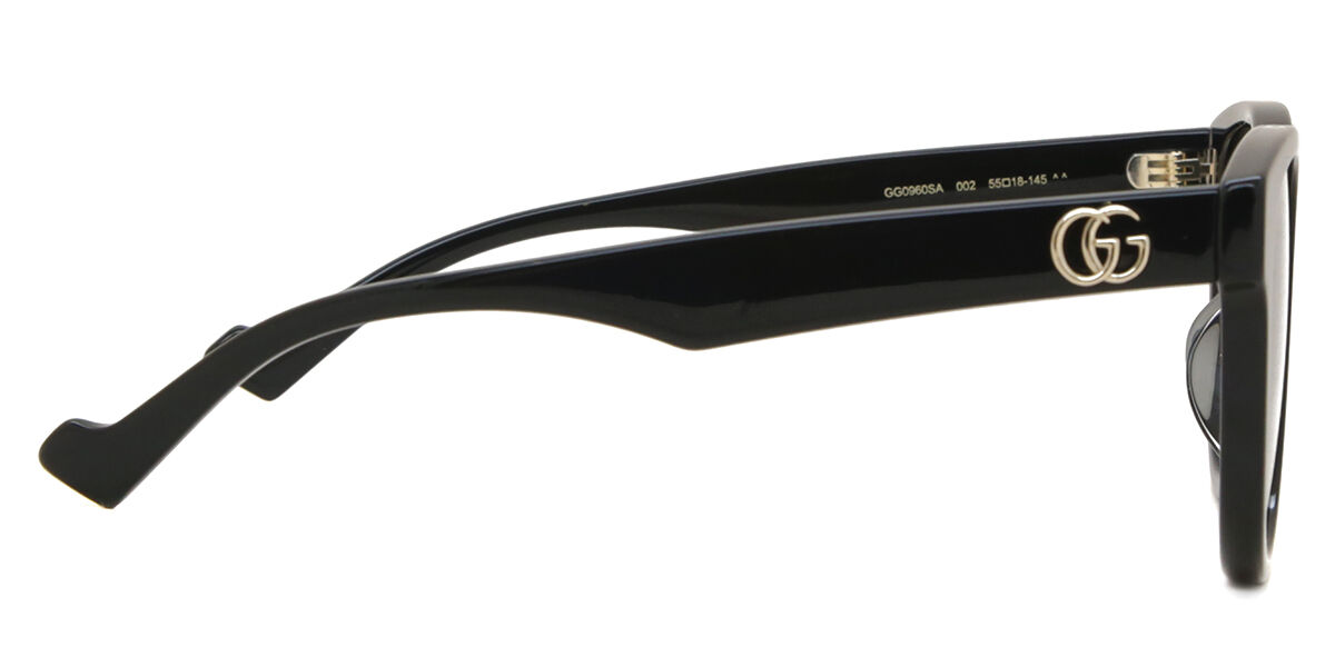 サングラス Gucci Sunglasses GG0960SA Black Asian Fit GG0960SA Asian Fit sunglasses Black | SmartBuyGlasses US
