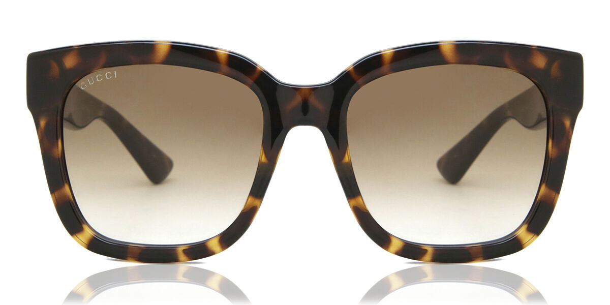 Gucci GG1338S 003 Sunglasses in Brown Tortoise | SmartBuyGlasses USA
