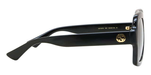 Gucci GG1337S 002 Square Black Sunglasses | SmartBuyGlasses US display picture 1
