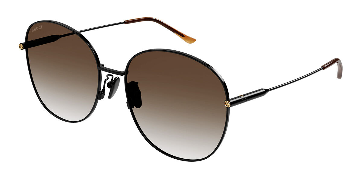 Gucci GG1416SK Asian Fit 004 Women’s Sunglasses Black Size 59