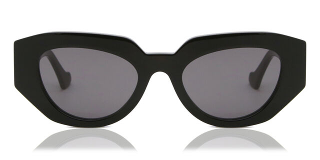 Gucci GG1421S 001 Geometric Black Sunglasses  display picture 2