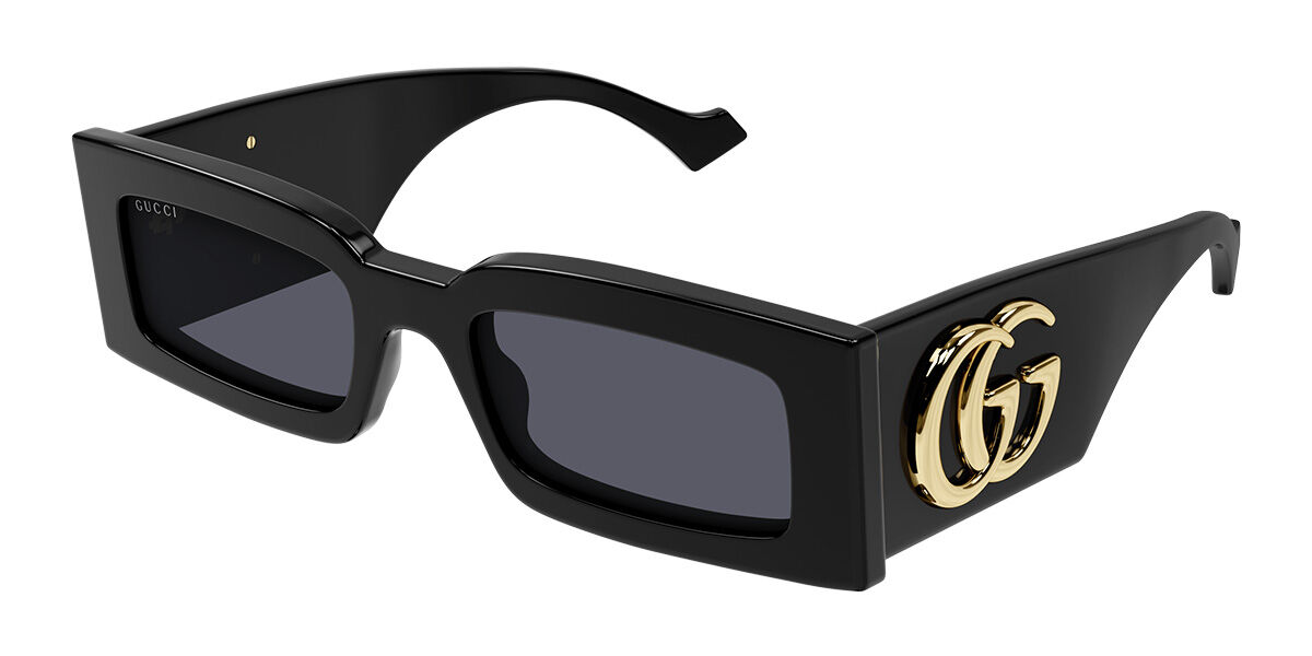 Gucci GG1425S 001 53mm Schwarze Damen Sonnenbrillen