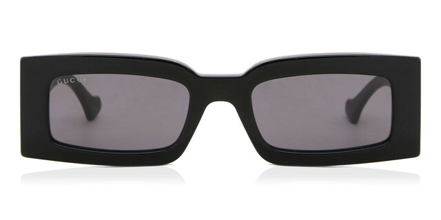 Gucci GG1425S 001 Rectangle Black Sunglasses  display picture 1