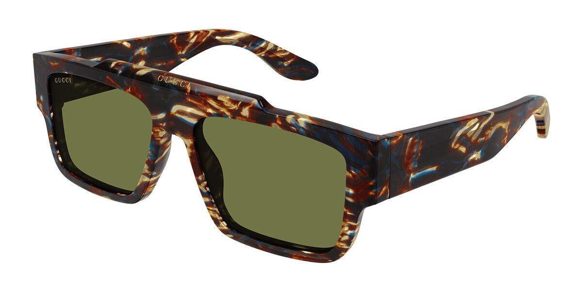 Gucci GG1460S 002 56 Tortoiseshell Męskie Okulary Przeciwsłoneczne