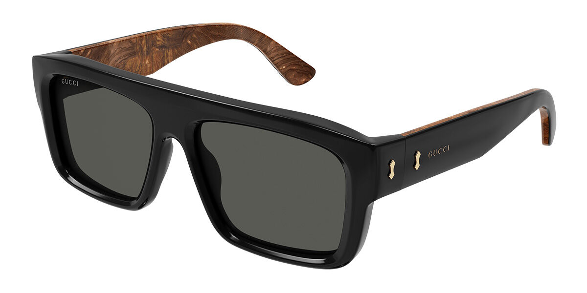 UPC 889652438887 product image for Gucci GG1461S 001 Men's Sunglasses Black Size 55 - Free RX Lenses | upcitemdb.com