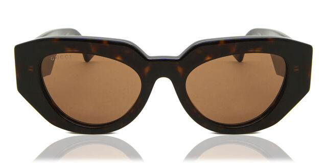 Gucci GG1421S 002 Geometric Tortoise Sunglasses  display picture 1