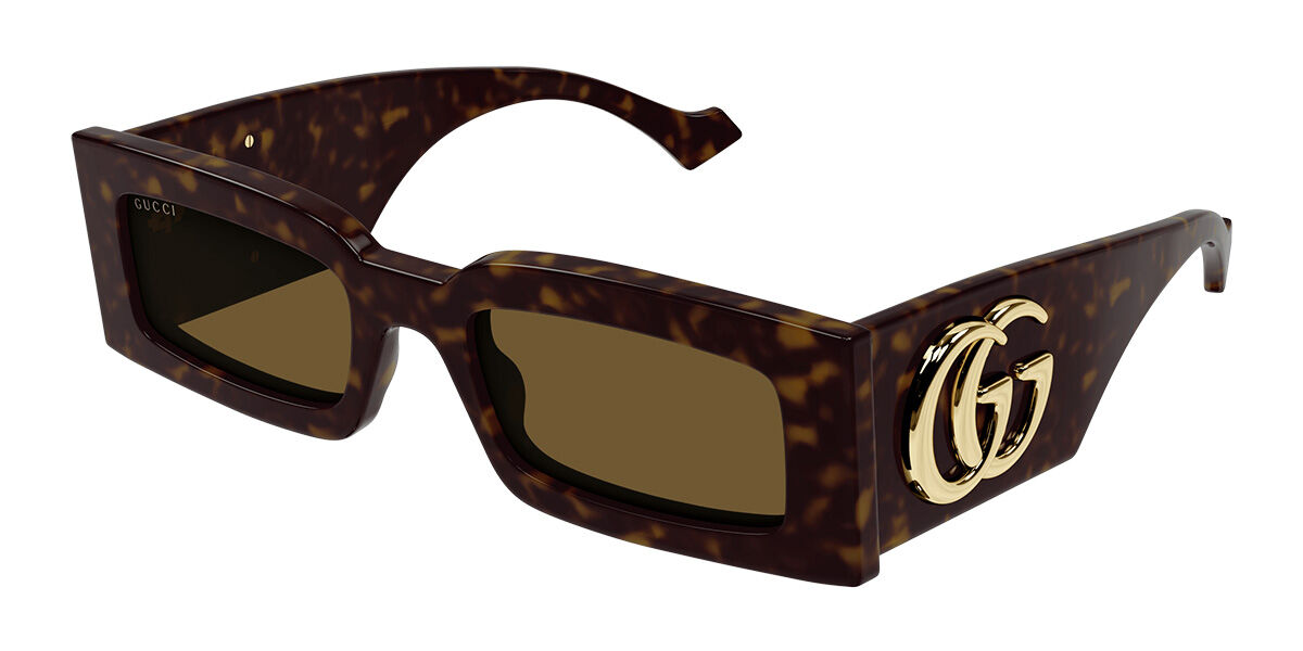 Photos - Sunglasses GUCCI GG1425S 002 Women’s  Tortoiseshell Size 53 - Free RX 