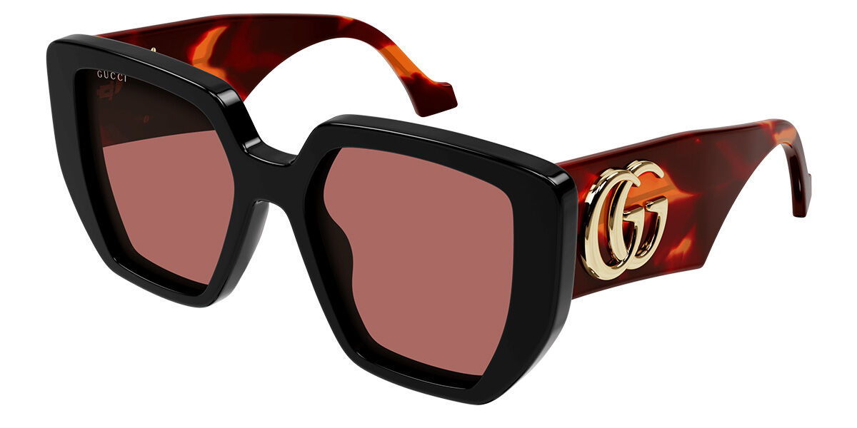 Gucci GG0956S 008 Sunglasses Tortoise | VisionDirect Australia