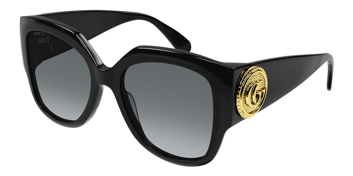 Gucci GG1407S 001 54 Czarne Damskie Okulary Przeciwsłoneczne