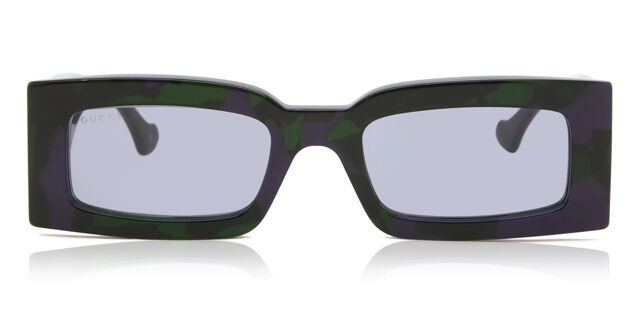 Gucci GG1425S 003 Rectangle Tortoise Sunglasses  display picture 1
