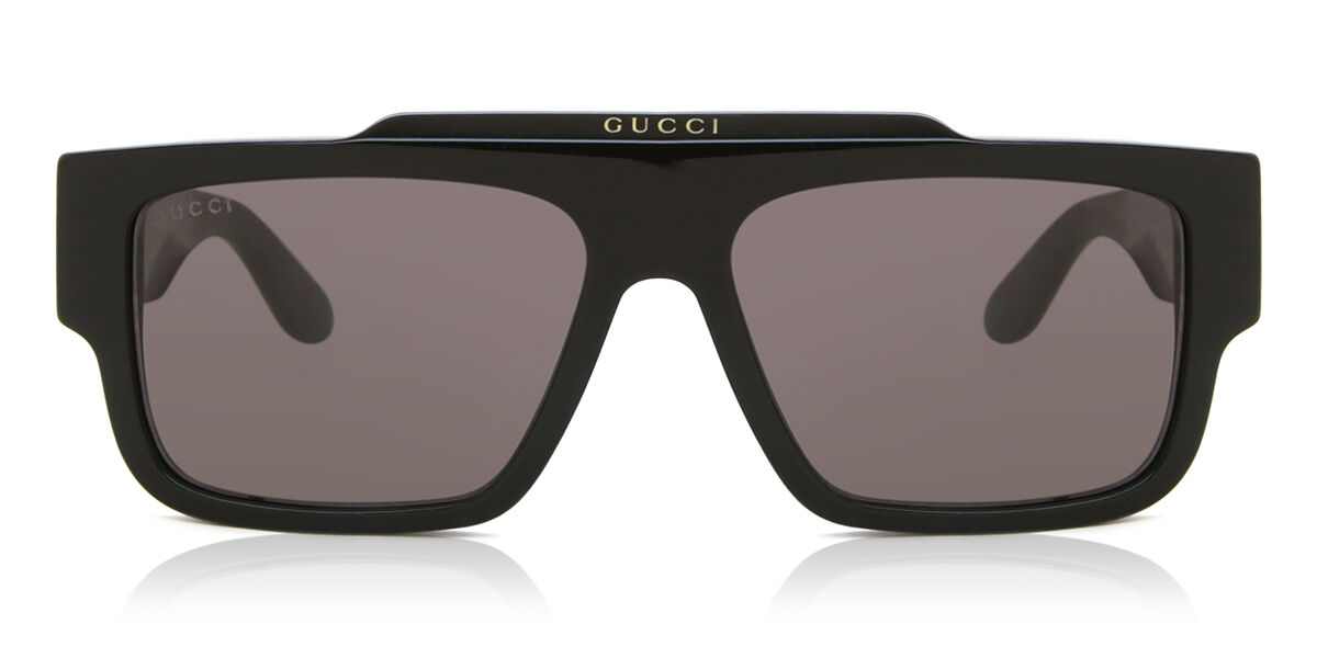 Photos - Sunglasses GUCCI GG1460S 001 Men's  Black Size 56 - Free RX Lenses 