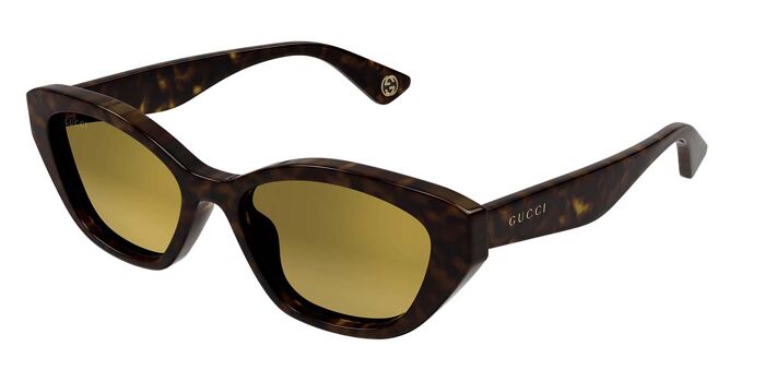 Gucci GG1638S 001 Cat Eye Black Sunglasses | SmartBuyGlasses US display picture 1