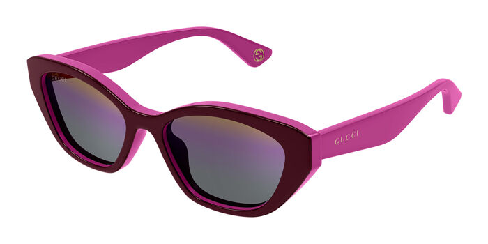 Gucci GG1638S 001 Cat Eye Black Sunglasses | SmartBuyGlasses US display picture 3