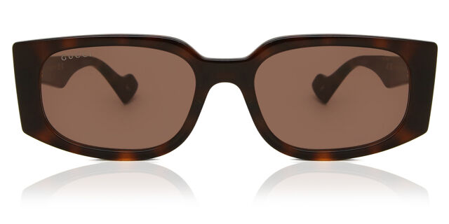 Gucci GG1534S 002 Rectangle Tortoise Sunglasses  display picture 1