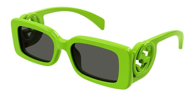 Gucci GG1325S 009 Rectangle Green Sunglasses  display picture 3