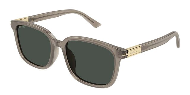 Gucci GG1505SK Asian Fit 004 Square Transparent Brown  display picture 3