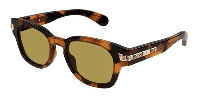 Gucci GG1518S 003 Square Tortoise Sunglasses  display picture 3